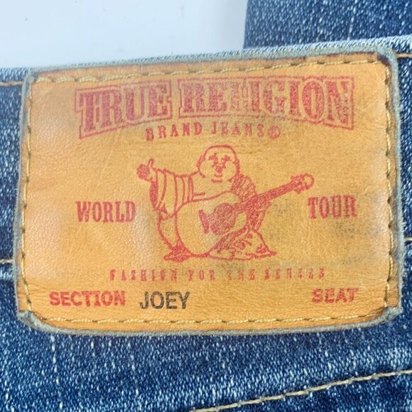 True Religion Joey Studded Western/Cowgirl Bootleg Jean's Women's Size 26 - Picture 6 of 11